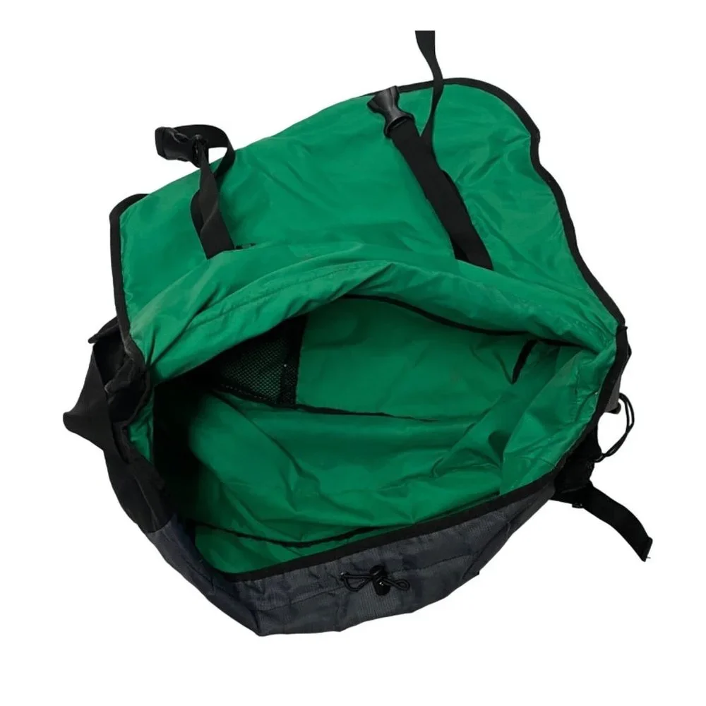 Lululemon Crossbody Messenger Bag Gray Green Black 19